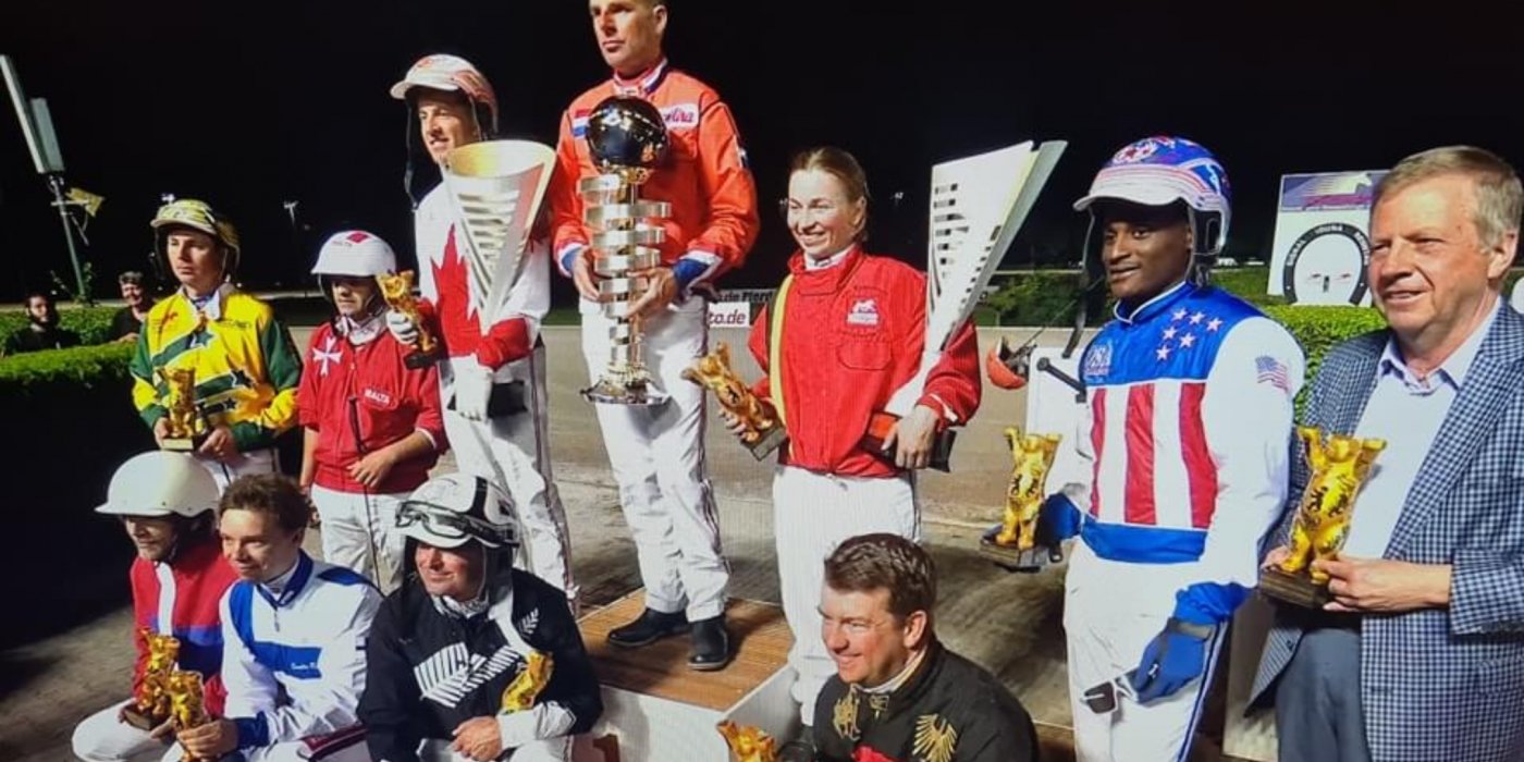 Hanna Huygens derde op WK drivers. 185